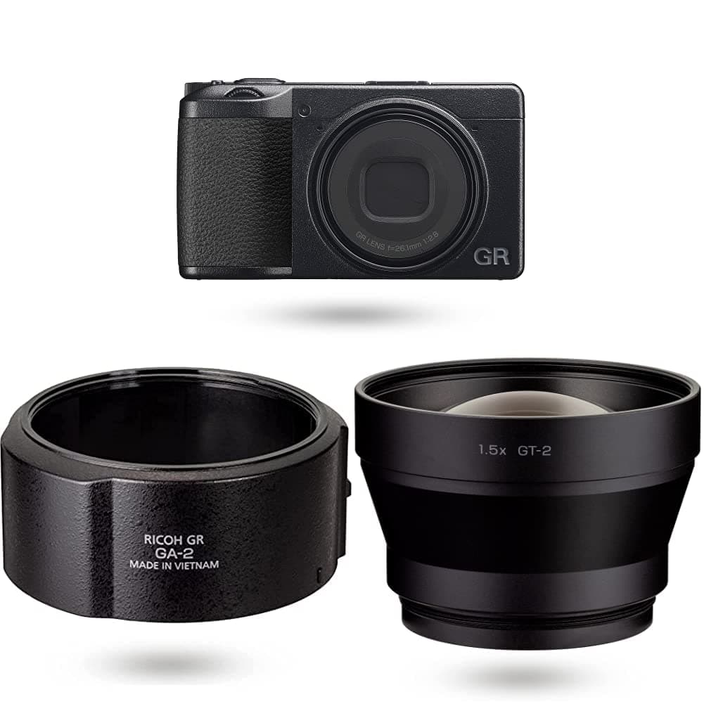 Ricoh GR IIIx Black con adaptador de lente y Teleconversion GT-2 9dce37d9-5167-4928-a73b-60197206fce0