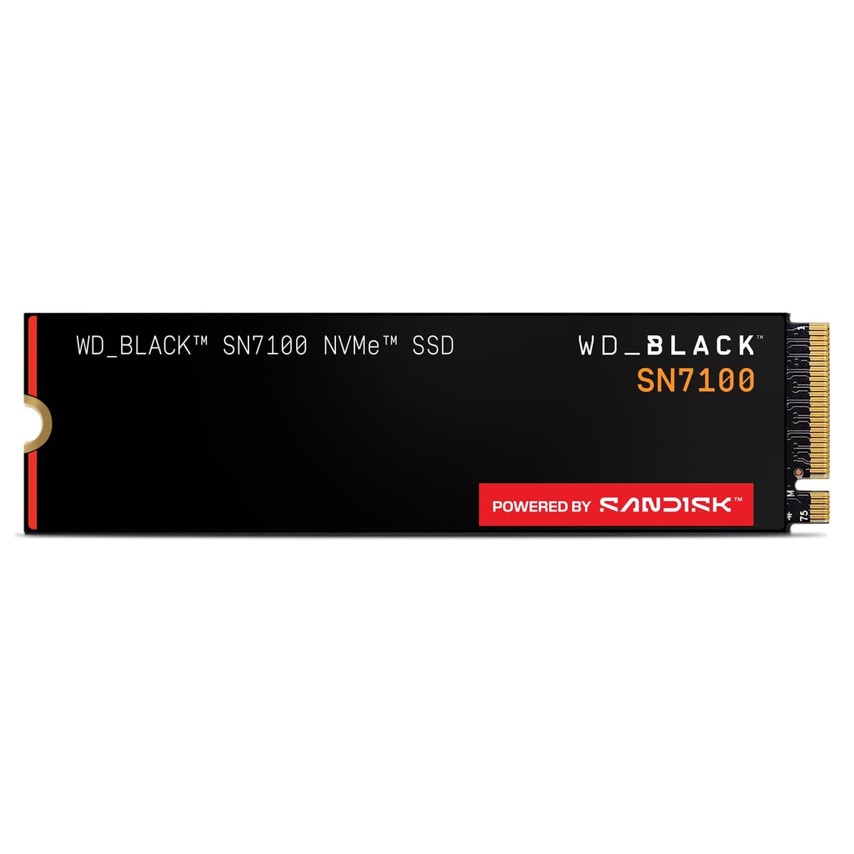 WD_Black SN7100 4TB NVMe SSD Gen4 M.2 2280 hasta 7,000 MB/s lectura WDS400T4X0E