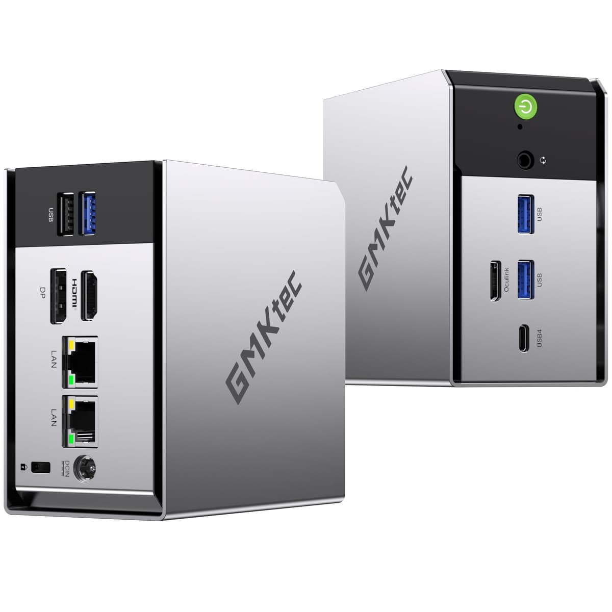 GMKtec M8 Mini PC AMD Ryzen 5 PRO 6650H, 16GB DDR5, 1TB NVMe, Dual 2.5GbE, Oculink y USB4