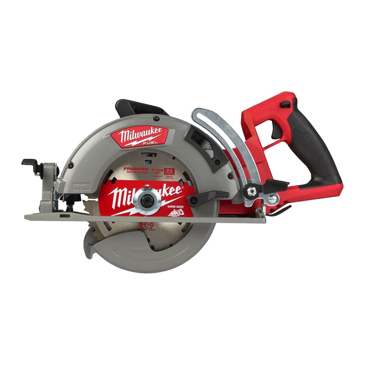 Milwaukee M18 FCSRH66-0 FUEL Sierra circular con mango trasero 18V (unidad sin batería) 4933471444