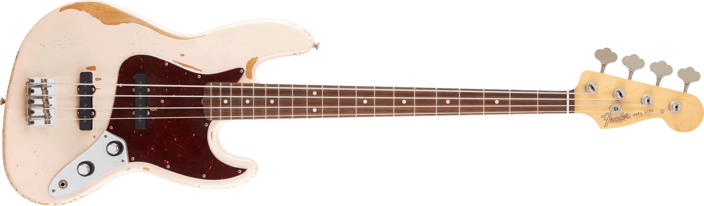 Fender Flea Jazz Bass, Rosa Shell, Diapasón de Palisandro 141020356