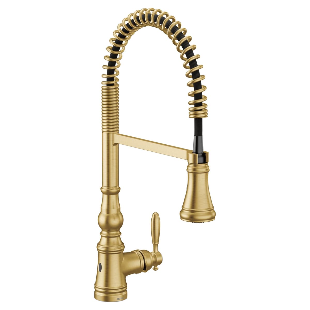 Moen Weymouth Mezcladora de Cocina Touchless Wave en Brushed Gold, S73104EWBG