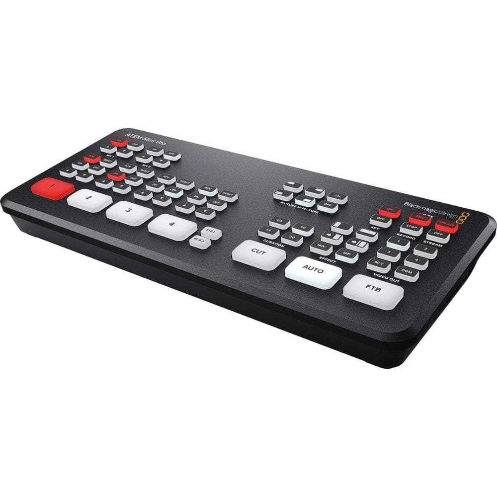 Blackmagic Design ATEM Mini Pro Interruptor de Transmisión en Vivo por HDMI (SWATEMMINIBPR)