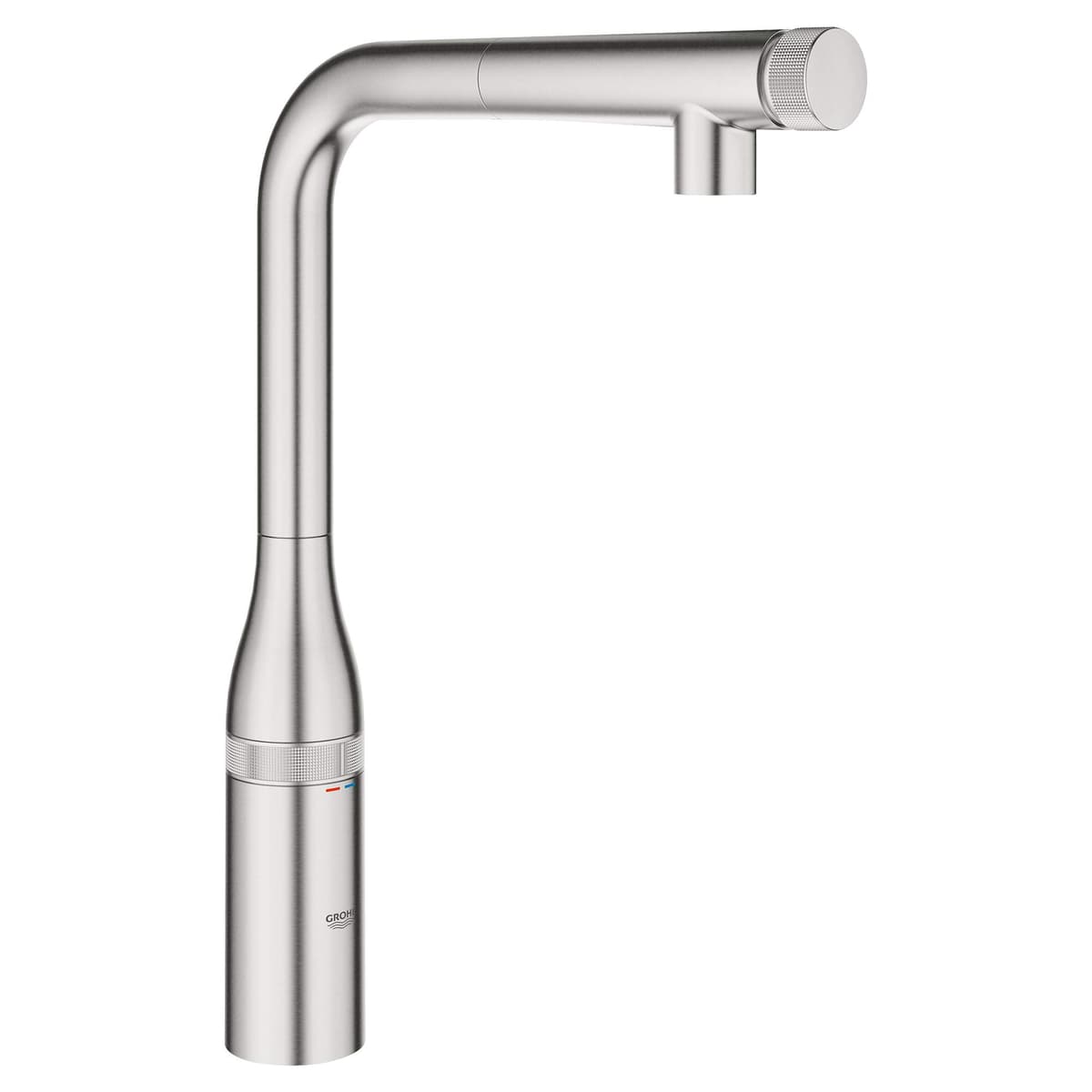 GROHE Essence SmartControl grifería de cocina extraíble con control por botón y dial de temperatura 31616DC0