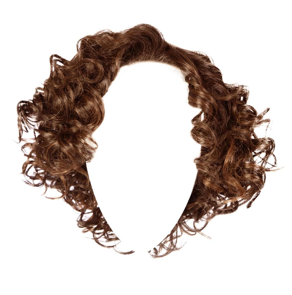 Kimblebeauty Kim Kimble Tierra Wig con rizos espirales en capas a la altura del mentón, talla de gorro Average Cap, MC30/29SS Cinnamon Spice