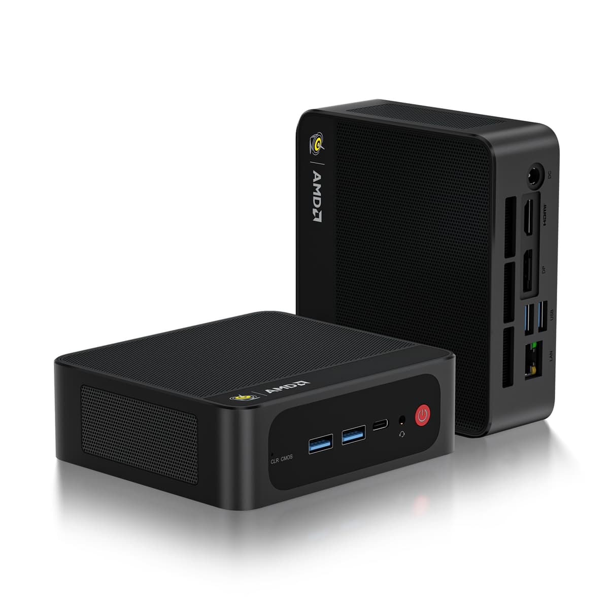 Beelink SER5 MAX Mini PC, AMD Ryzen 7 7735HS, 24GB LPDDR5, 1TB PCIe4.0 SSD, Windows 11 Pro SEI