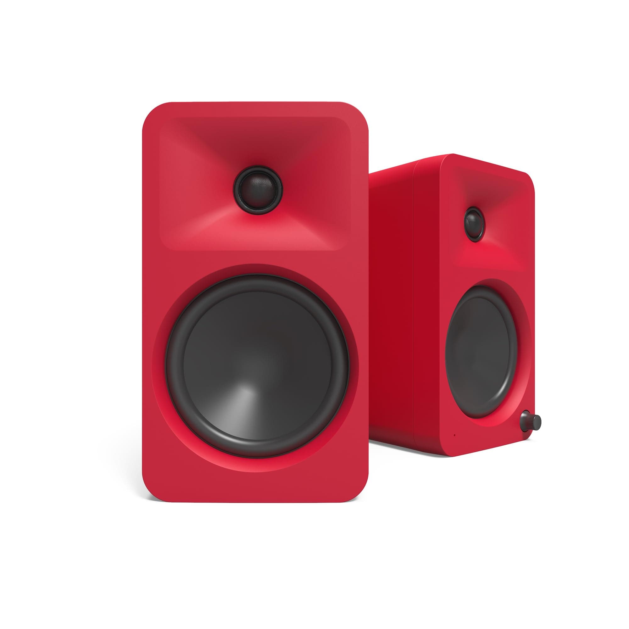 Kanto ORA4 Parlantes Activos 140W con Bluetooth 5.0 y USB-C (Par) - Rojo ORA4MR