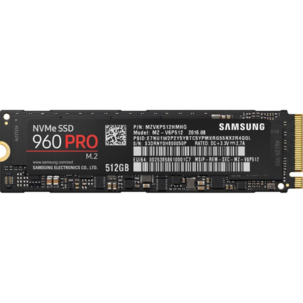 Samsung 960 PRO NVMe M.2 512GB SSD (MZ-V6P512BW)