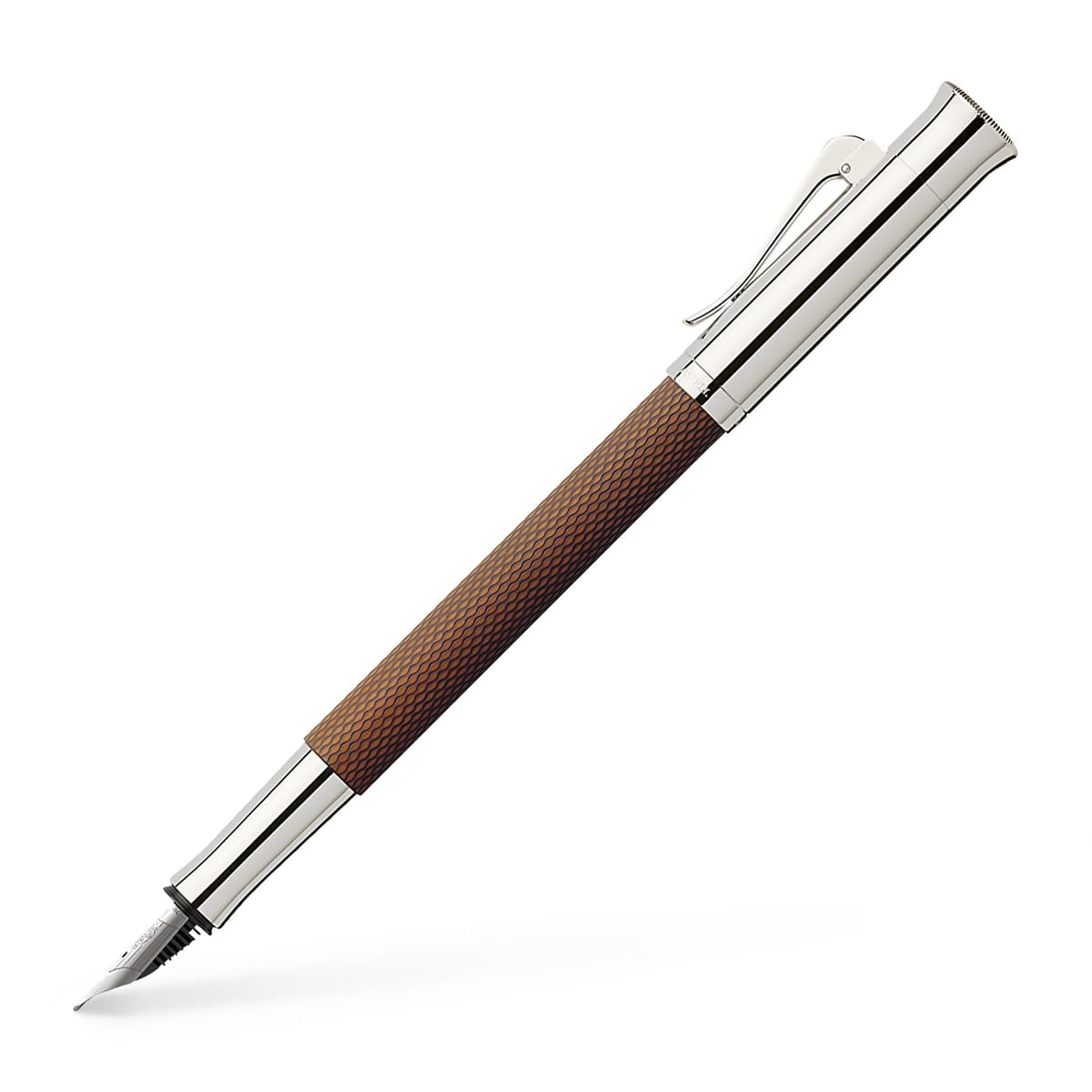 Graf von Faber-Castell Guilloche Cognac Pluma Fuente 146521