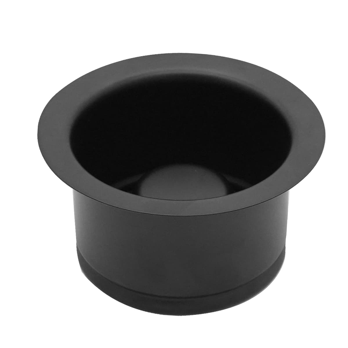 Westbrass D2082-50-62 Flange y tapón extra profundo para desechos de cocina 3-1/2" - Matte Black (Paquete de 50)