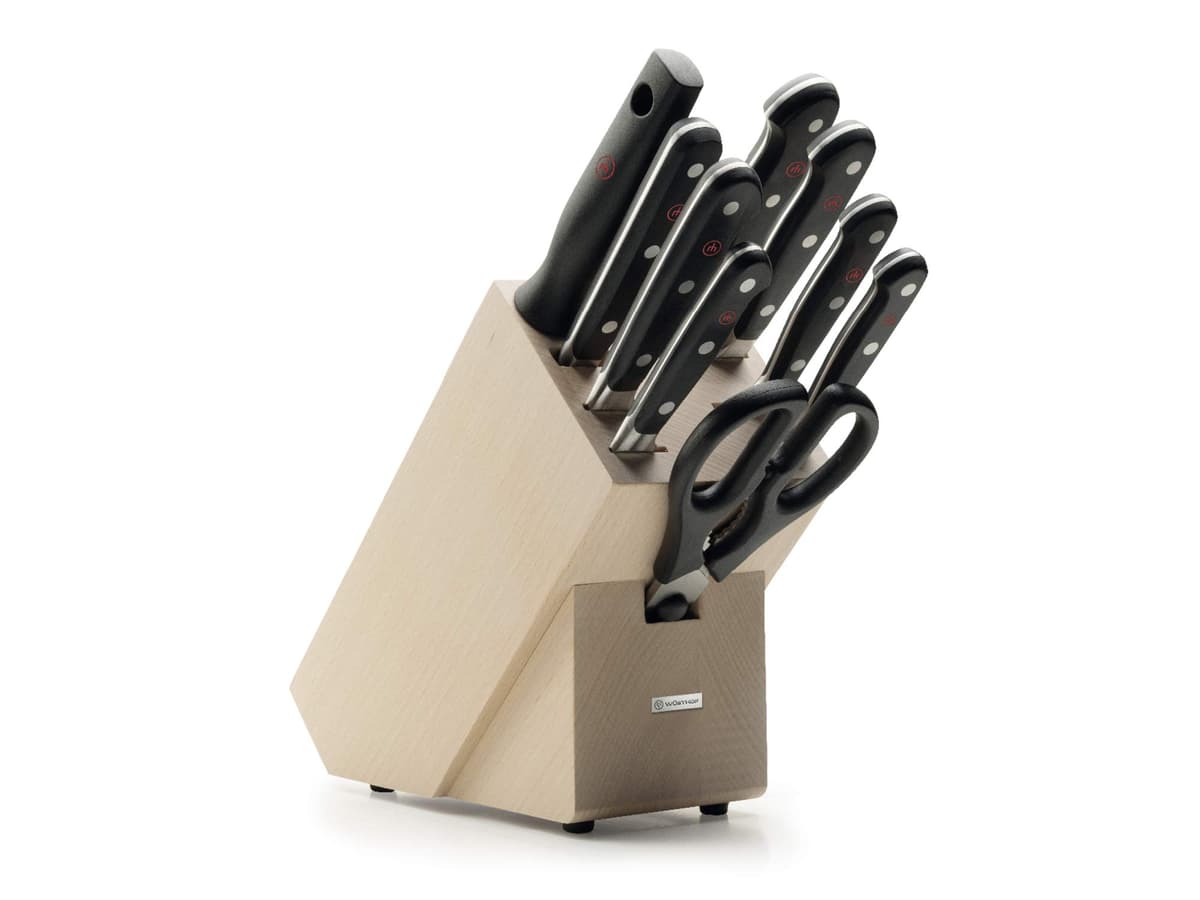 Wüsthof Classic Juego de Cuchillos 9 piezas con Bloque (1090170901)