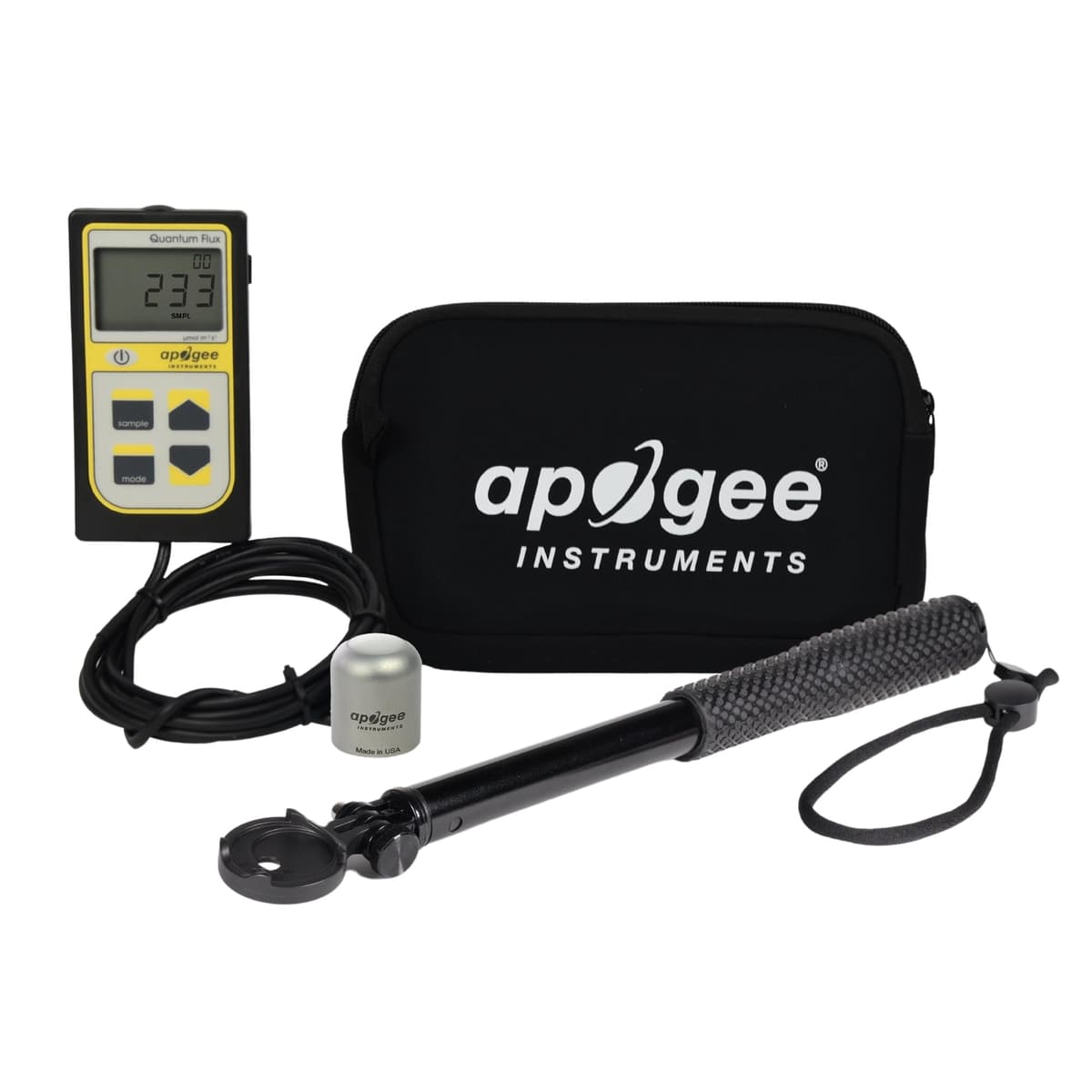 Apogee Instruments MQ-610: Medidor Quantum ePAR 400-750 nm con varilla telescópica AM-330 (bundle) 3115