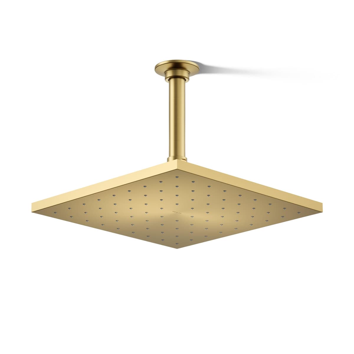 Kohler Rainhead Contemporary Square 10" - 2.5 gpm Vibrant Brushed Moderne Brass (13696-2MB) K-13696-2MB