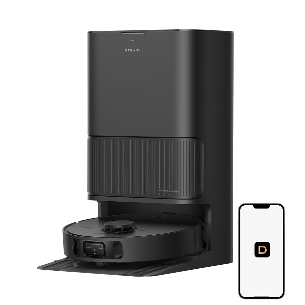 DREAME L40s Ultra CE Robot Aspirador y Fregasuelos con Base Auto-vaciado y 13, 000Pa de Succión RLD52SE