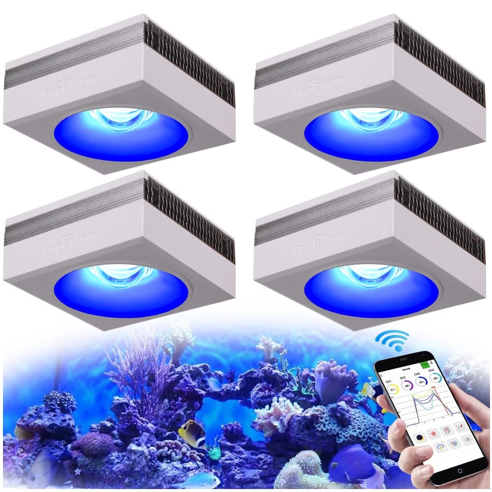 PopBloom RL90 Luz LED WiFi para Acuarios de Arrecife RL90 WiFi