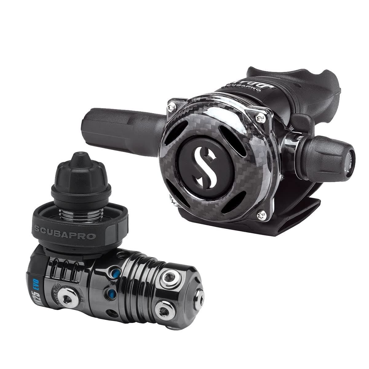 SCUBAPRO MK25 EVO / A700 Carbon Black Tech 12.770.800 (DIN)