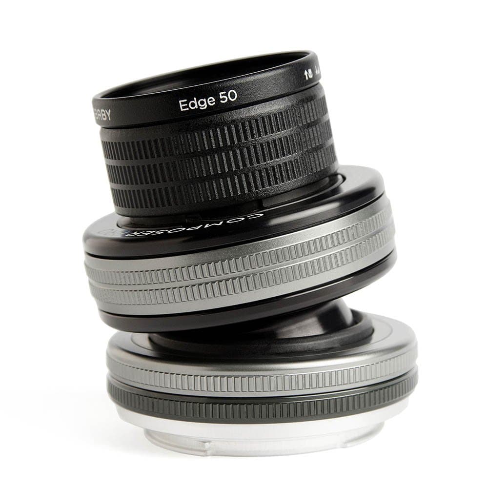 Lensbaby LB-3U5C Composer Pro II con lente Edge 50 para cámara Canon EF