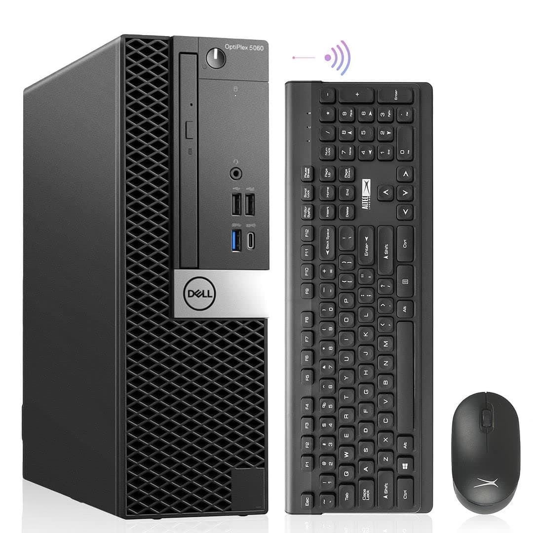 Computadora de Escritorio Dell OptiPlex 5060 SFF Factor de Forma Pequeño, Intel i7-8700 6 Núcleos, 32GB RAM DDR4, 1TB SSD, HDMI, RJ-45/LAN, Wi-Fi, Bluetooth, Windows 11 Pro (Reacondicionado) Dell OptiPlex 5060 Small Form Factor