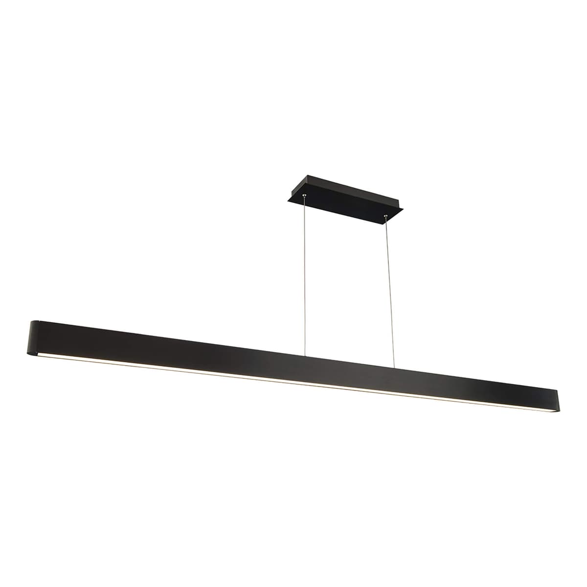 WAC Lighting dweLED Volo lámpara colgante lineal 75in 3000K negro (PD-22775-BK)