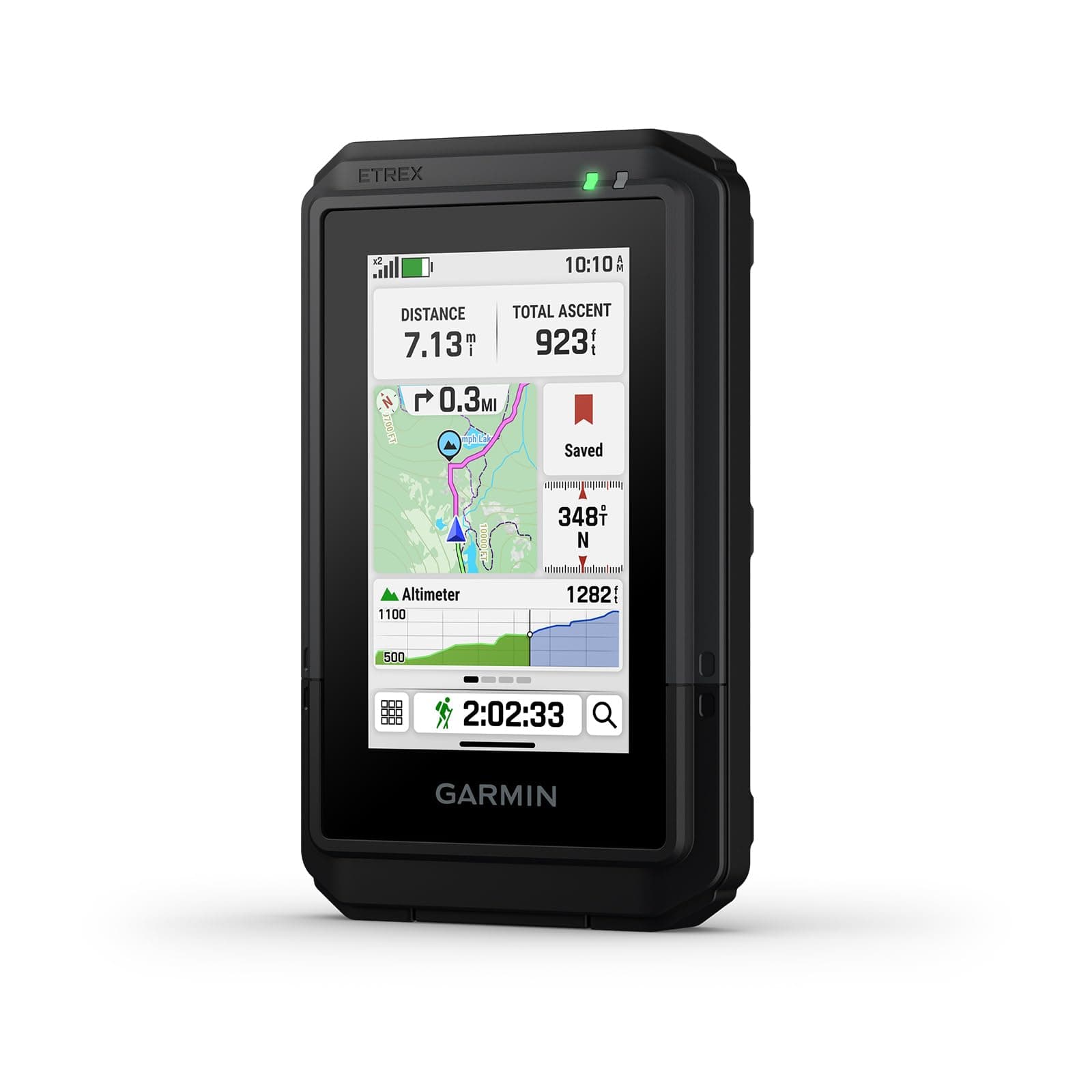 Garmin eTrex Touch GPS handheld resistente con pantalla táctil a color de 3" 010-02940-00