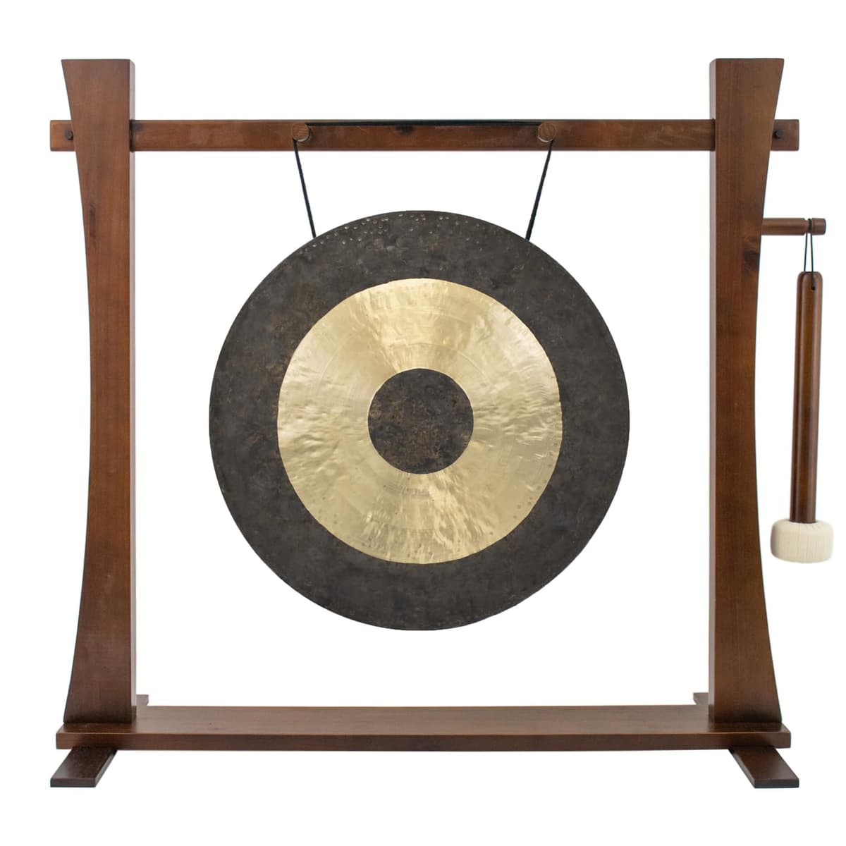 Unlimited Gong 20"-22" Chau en soporte Spirit Guide con mazo tradicional - incluye gong, soporte y mazo gu-20chauspirit-amz