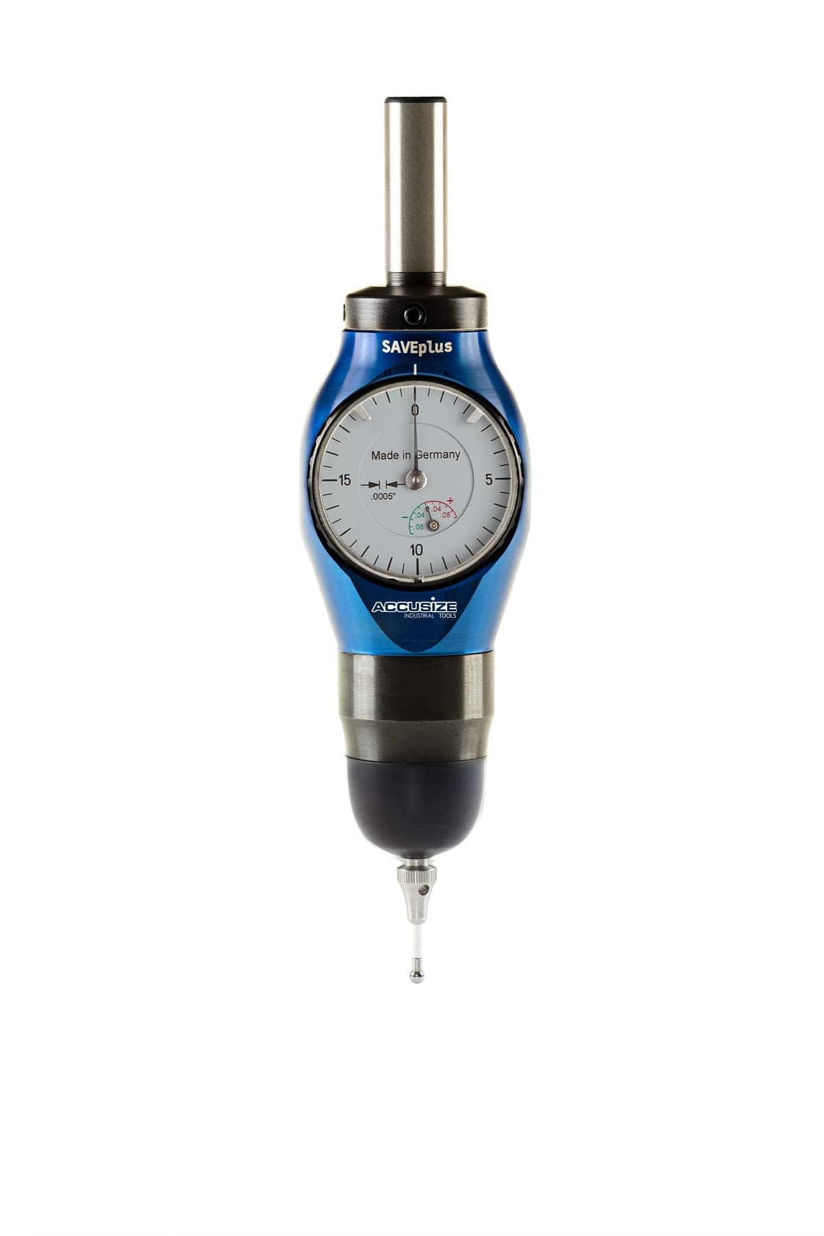 Accusize SAVEplus 3D Tester Edge Finder 1/2" Shank, Punta de 0.11" (3mm) 4920-1263 00163B05I