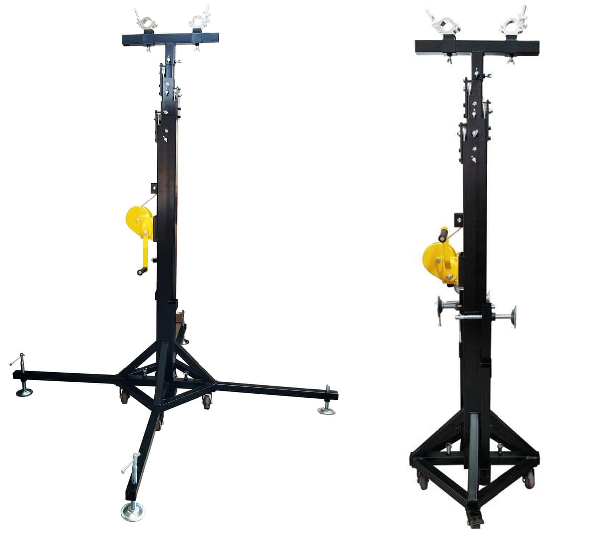 TECHTONGDA Two Lighting Crank Stands - Soportes de Truss para Iluminación (19 ft, 440 lb) L024373*2