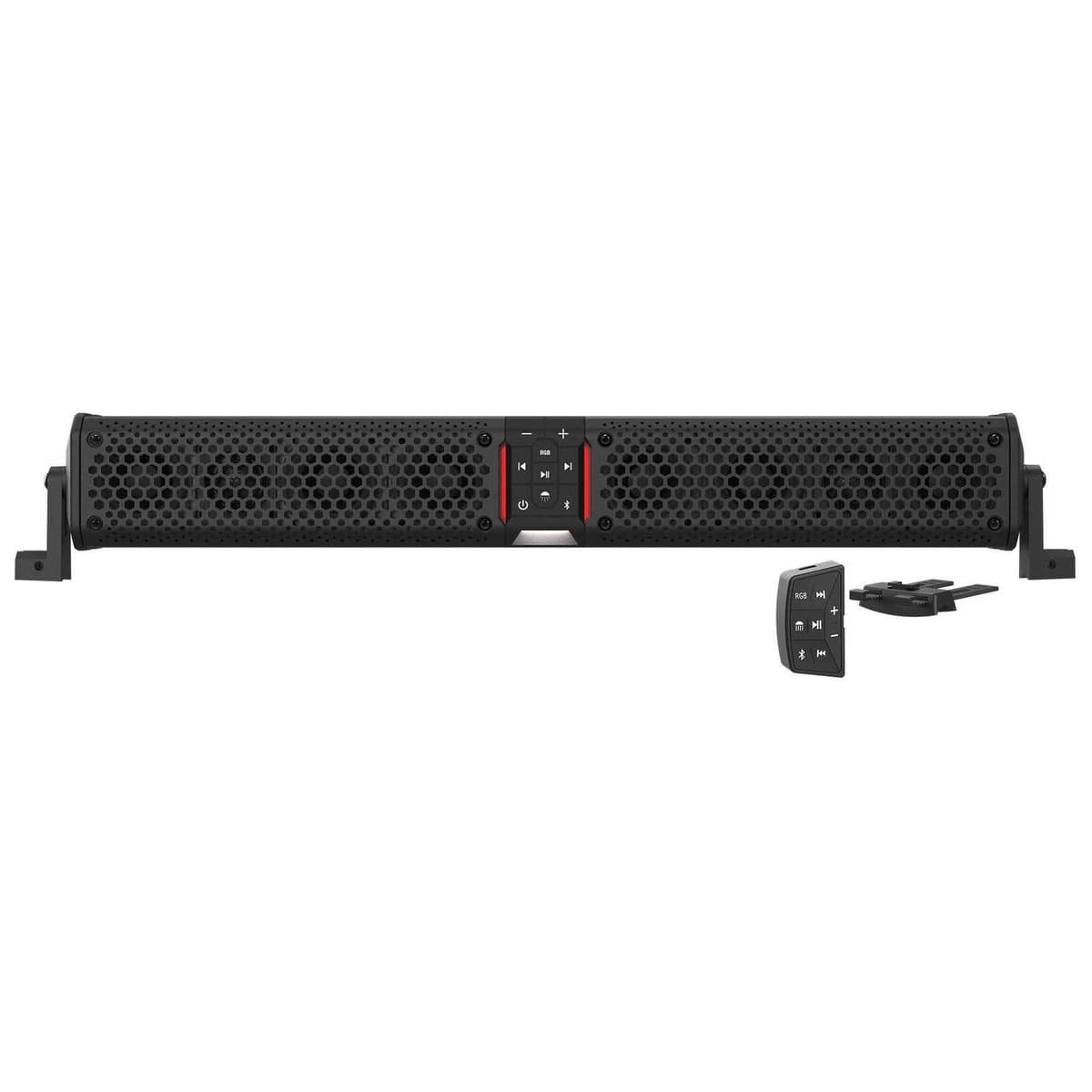 Wet Sounds Stealth XT 8-B - Soundbar amplificada IP67 300W Bluetooth para exteriores