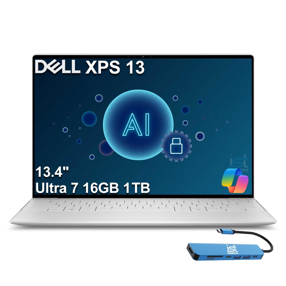 Dell XPS 13 13.4" FHD+ Intel Core Ultra 7 155H 16GB/1TB Business, Win 11 Pro con AI Copilot XPS 13 9320