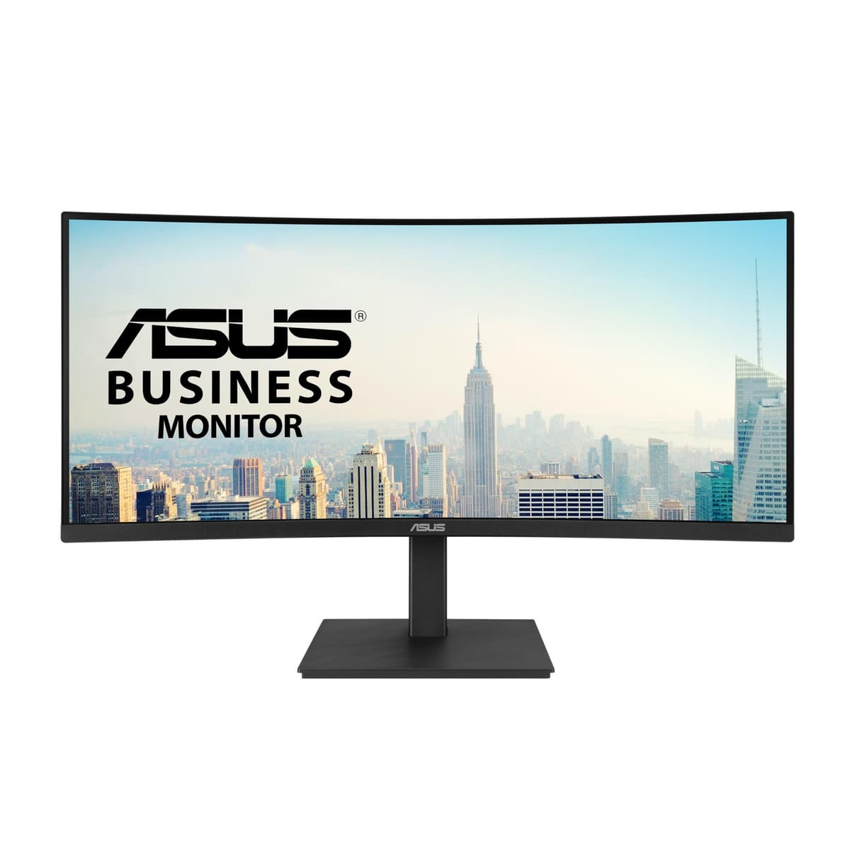ASUS 34” Curvo USB-C Docking Monitor (VA34VCPSR) - WQHD 1500R, USB-C PD 96W, RJ45