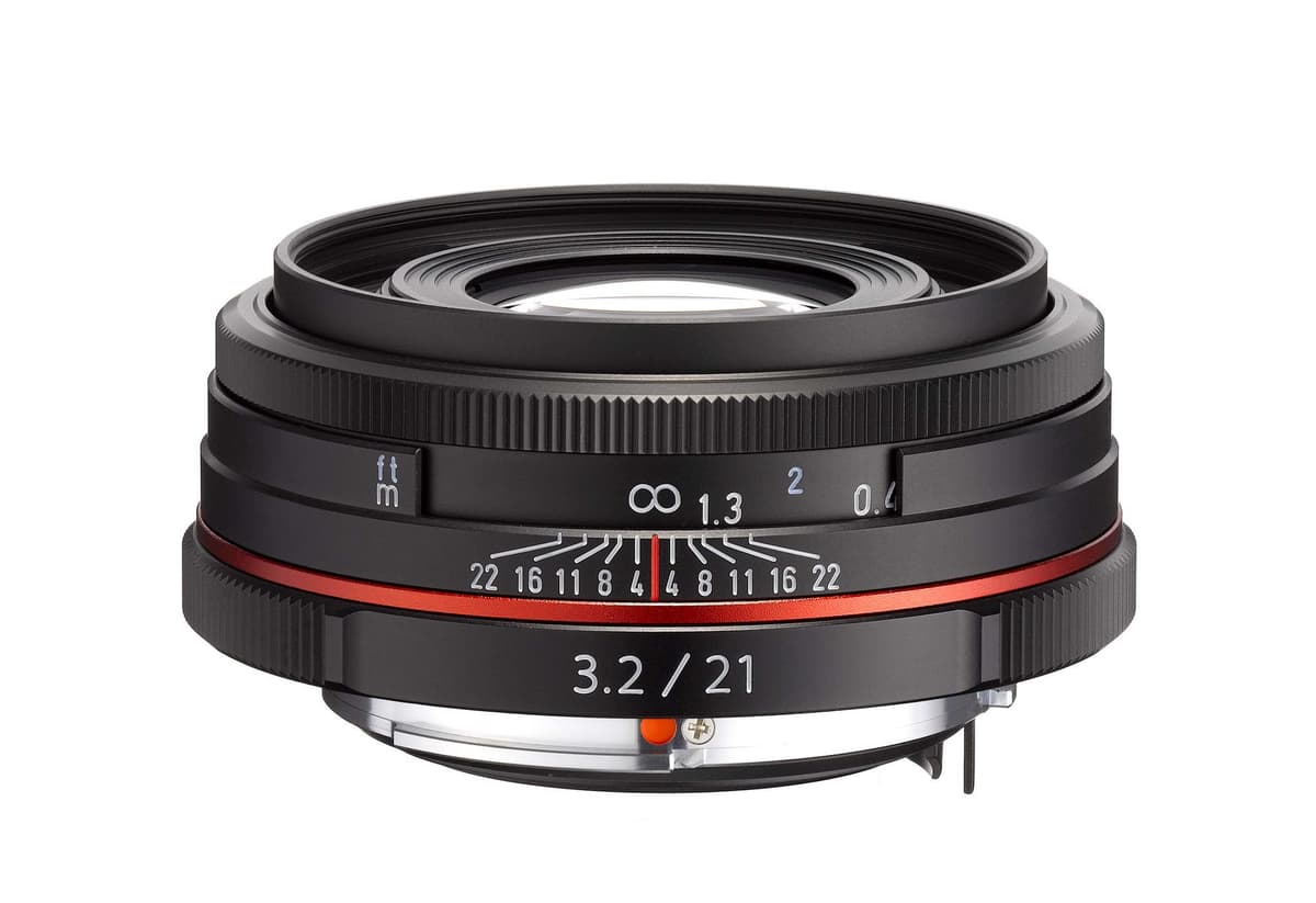 Pentax HD DA 21mm f/3.2 AL Limited, lente fijo pancake para montura K 21410