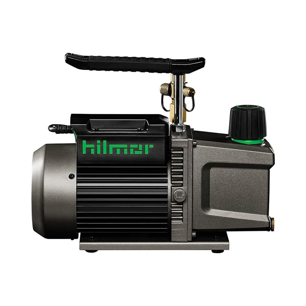 Hilmor 1950532 Bomba de vacío HVAC 12 CFM, 120V, 1 HP, 15 oz aceite