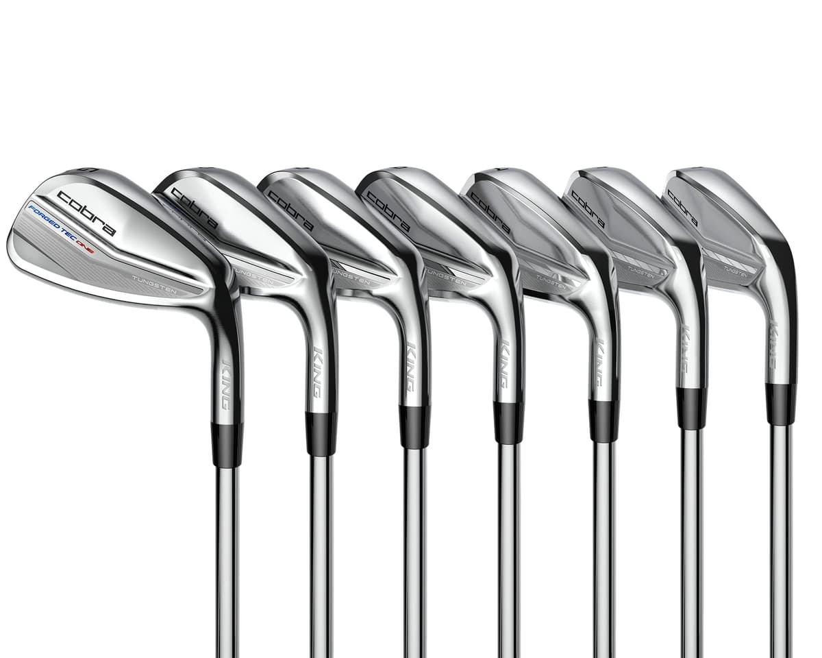 Cobra King Forged Tec Juego de Hierros One Length 2022, Derecho, 5-GW Does Not Apply