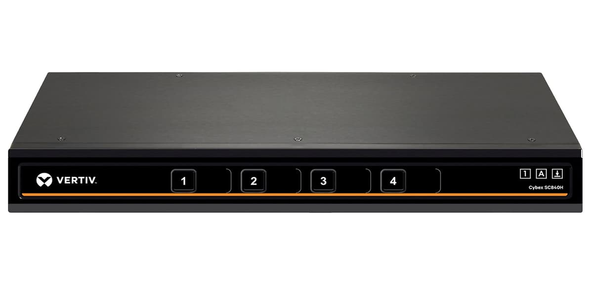 Avocent Cybex SC840H-001 - KVM seguro 4K UHD HDMI 4 puertos