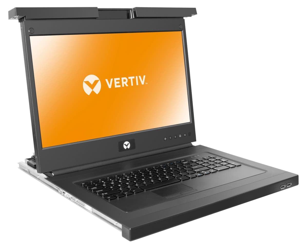 Avocent LRA185KMM-G01 - Consola KVM 1U con LCD 18.5" widescreen y teclado con touchpad