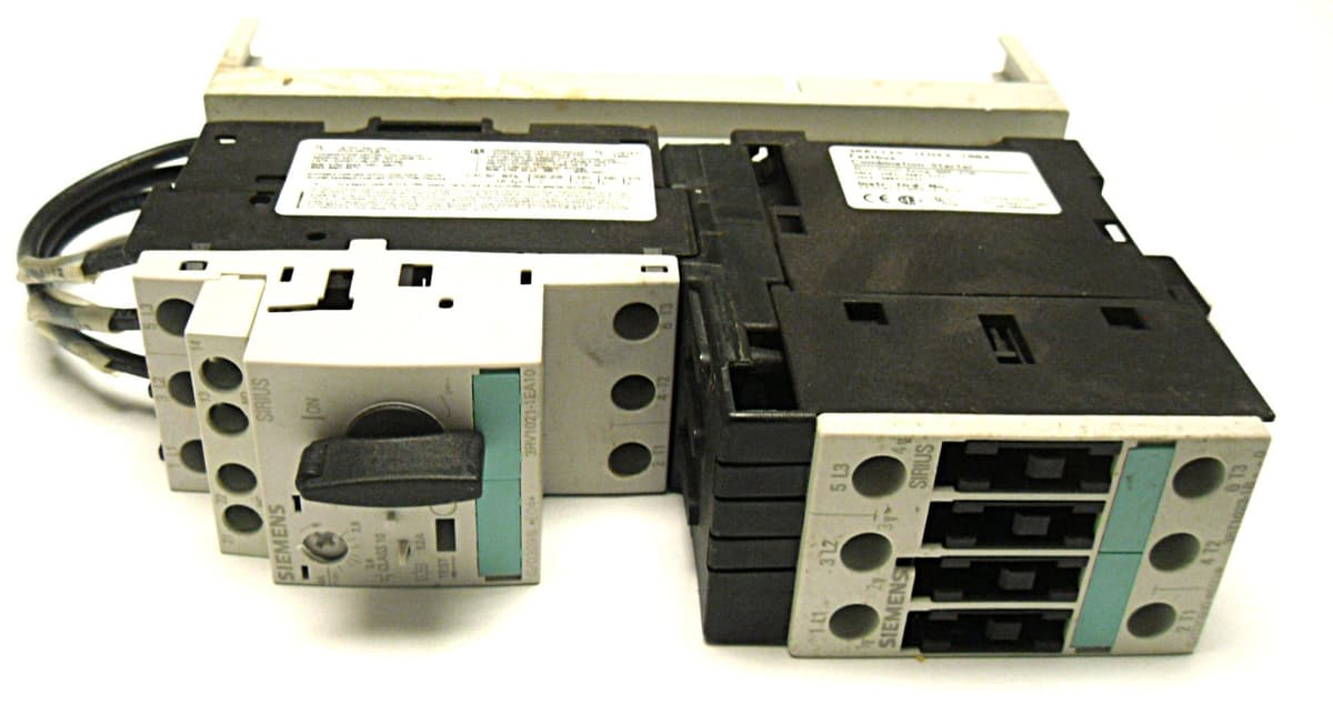 Siemens 3RA11 25-1ED23-1BB4 Combination Starter unidad completa S0 bobina DC