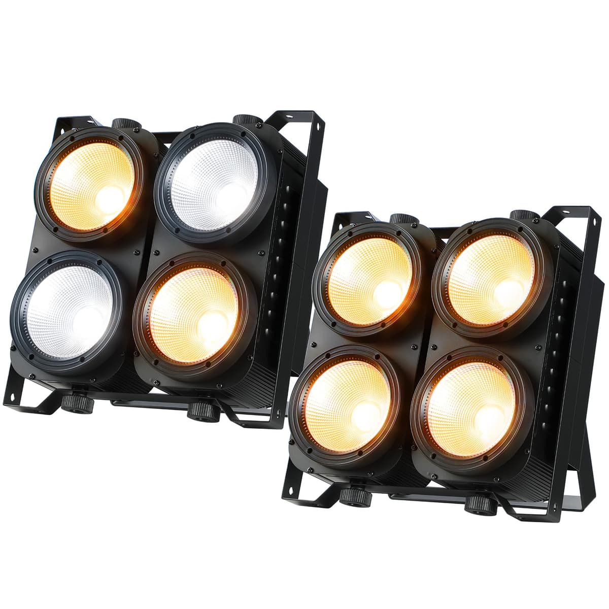 Betopper 4x100W Blinder Stage Spotlight COB LED DMX para Eventos y Fotografía LC500