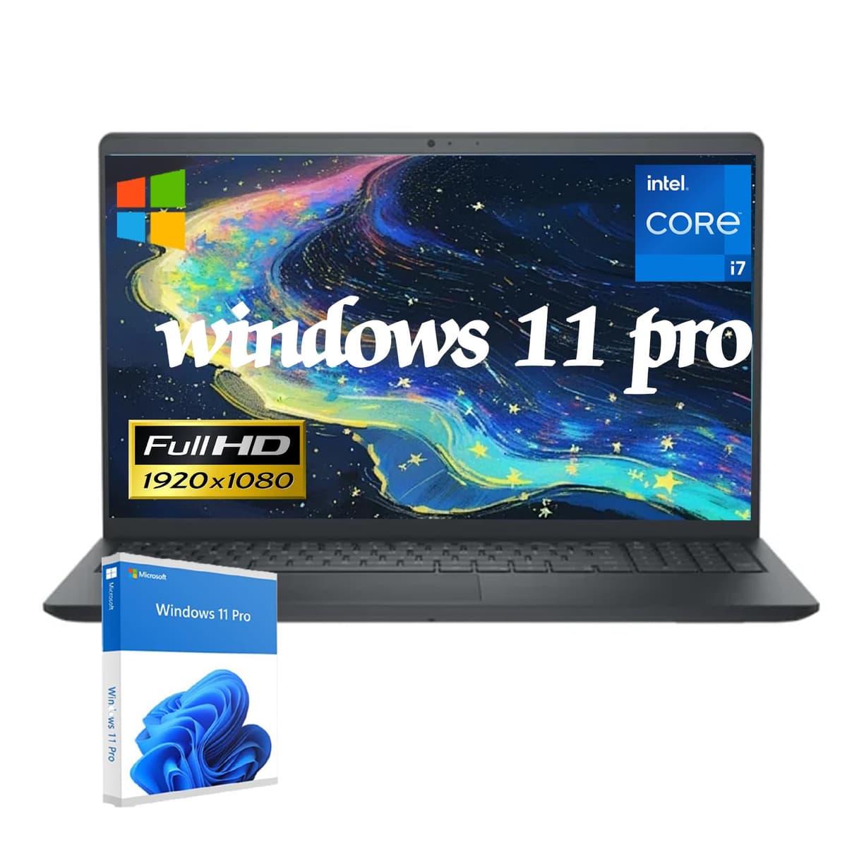Dell Inspiron 15 3530 15.6" FHD Touch - i7-1355U, 64GB RAM, 2TB SSD, Windows 11 Pro Dell Inspiron Laptop