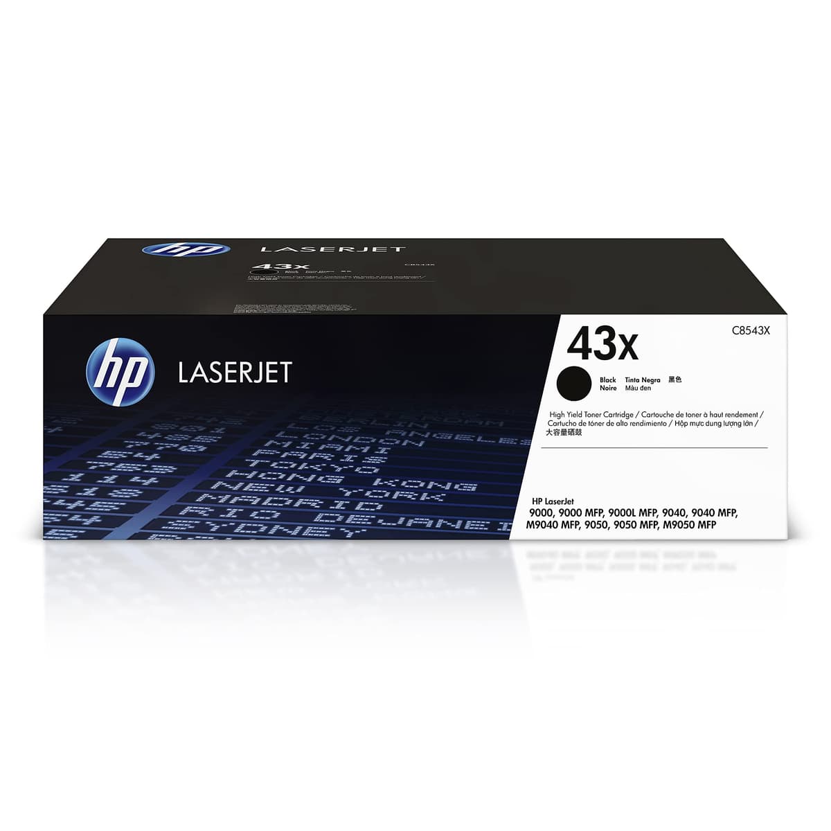 Cartucho de tóner HP 43X negro alta capacidad C8543X