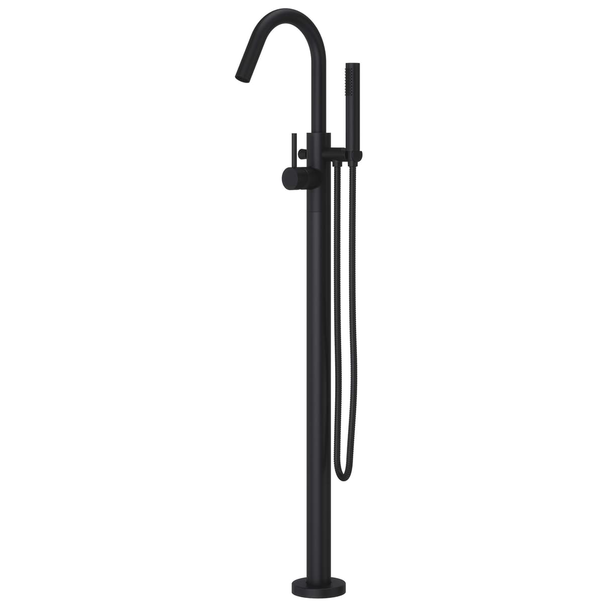 Pfister LG6-1MFB Llave de Piso para Tina Libre Acabado Matte Black