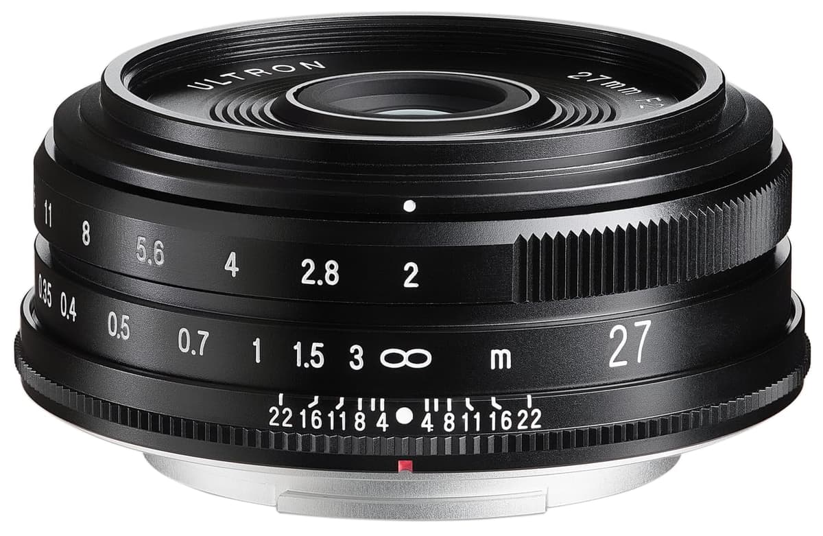 Voigtlander Ultron 27mm F2 (Montura Fuji X) - Lente Manual Usada BA380A