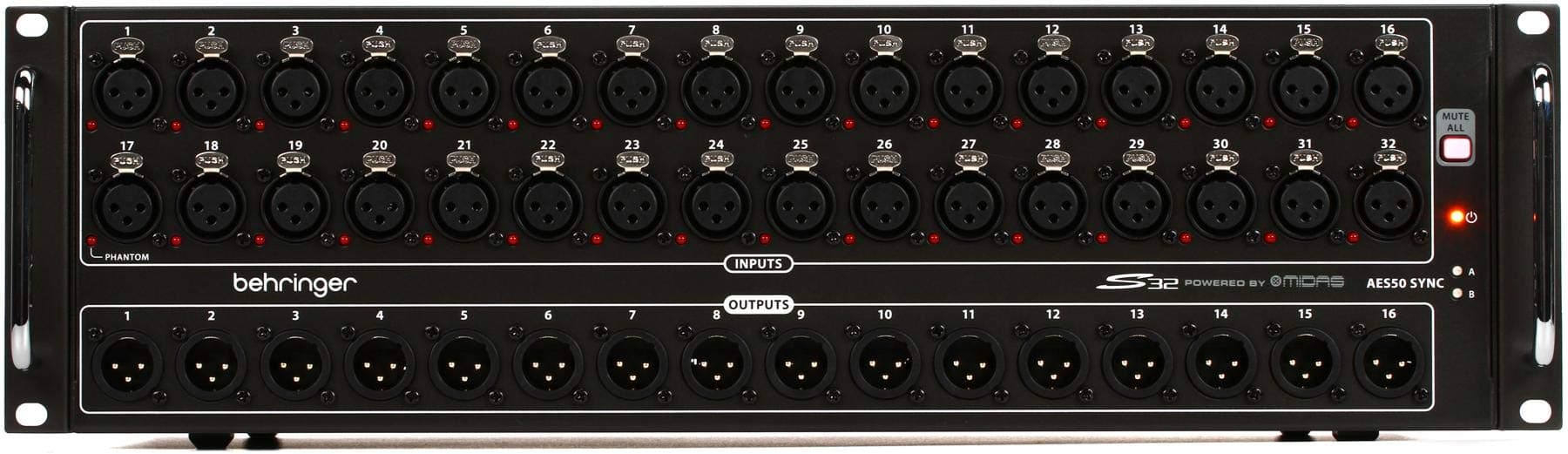 Behringer S32 Caja de Escenario de 32 Canales