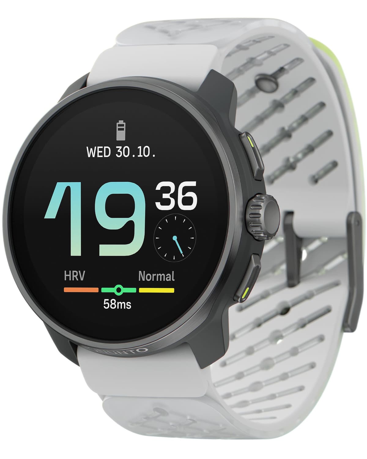 Reloj deportivo GPS SUUNTO Race S, pantalla táctil AMOLED de 1, 32" con corona, 13 días de batería, seguimiento de entrenamiento y sueño, GNSS dual, mapas globales offline de 32 GB, ligero para correr, Ti Canary RACE S Titanium Canary
