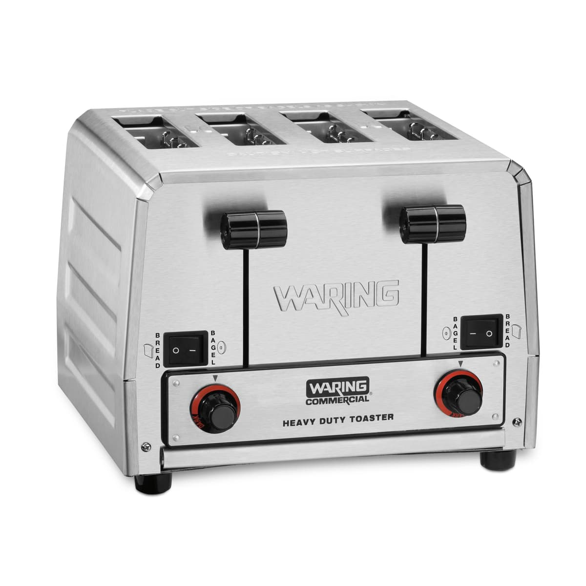 Waring WCT855 tostadora comercial 4 ranuras pesada, 240V 2700W