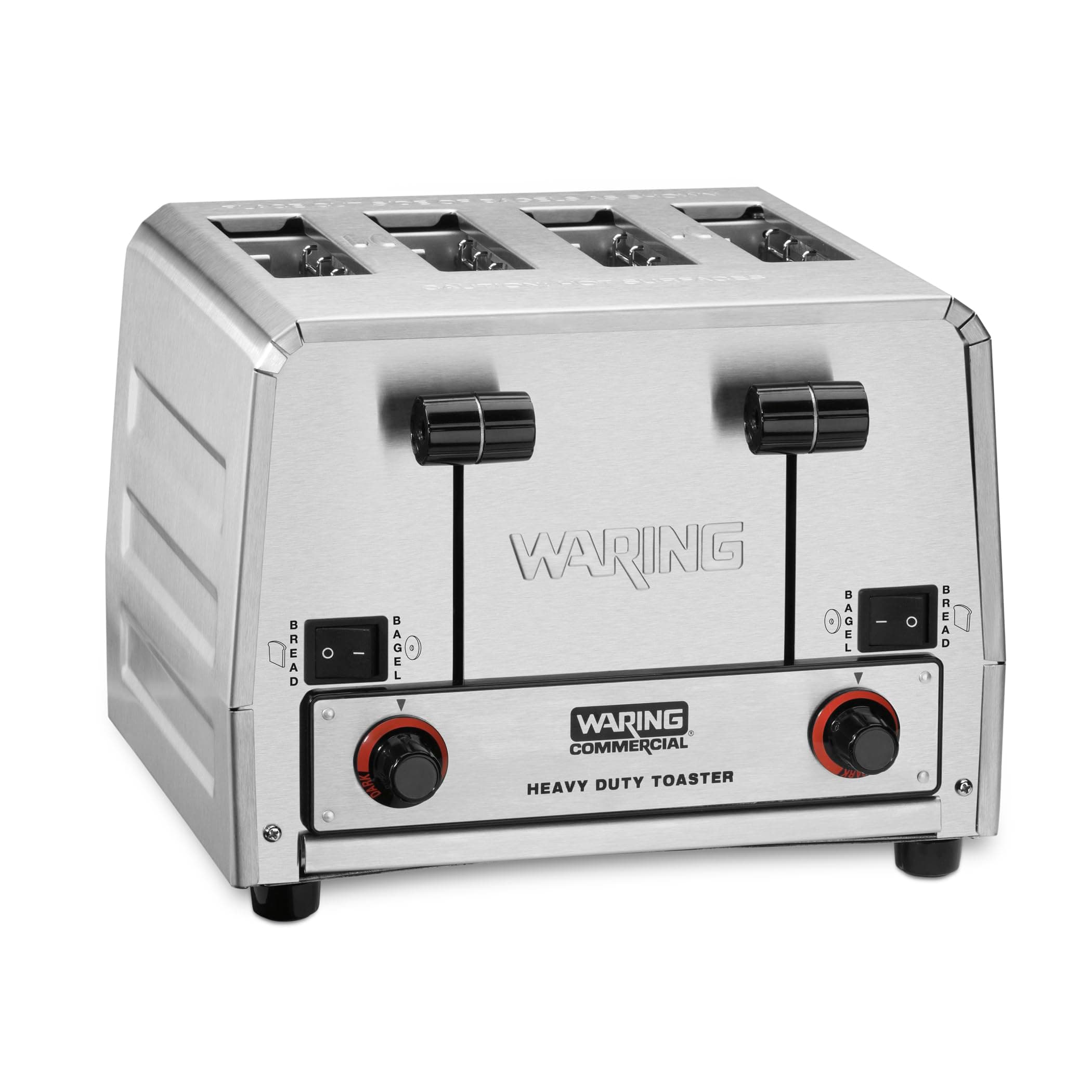 Waring WCT855 tostadora comercial 4 ranuras pesada, 240V 2700W