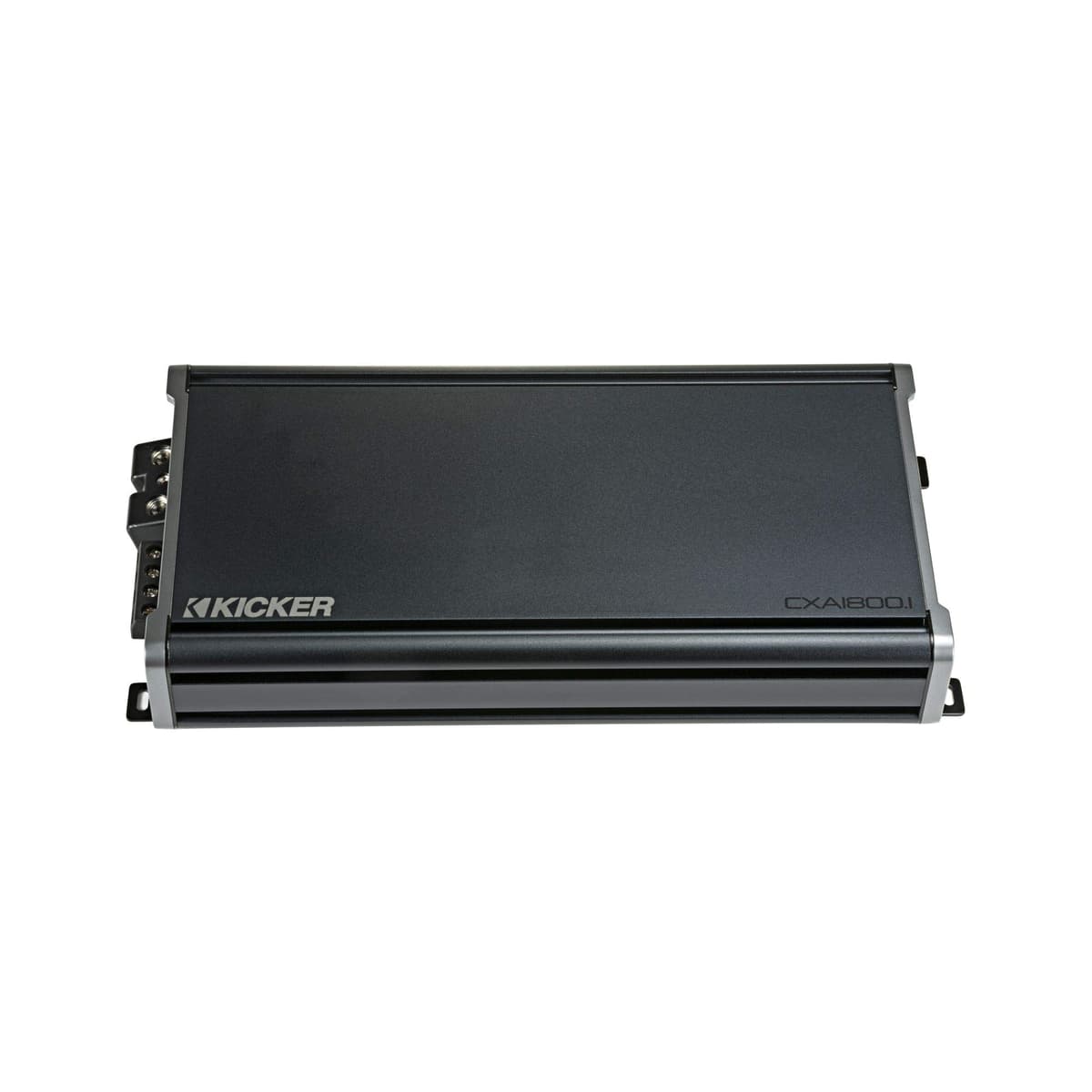 Kicker CX Series CX1800.1 Amplificador mono Clase D MOSFET de 1800W para auto rango completo 46CXA18001