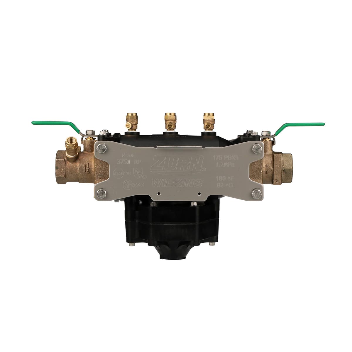 Zurn Wilkins 114-375XL 1-1/4" 375XL Preventor de reflujo de presión reducida con EZSwap