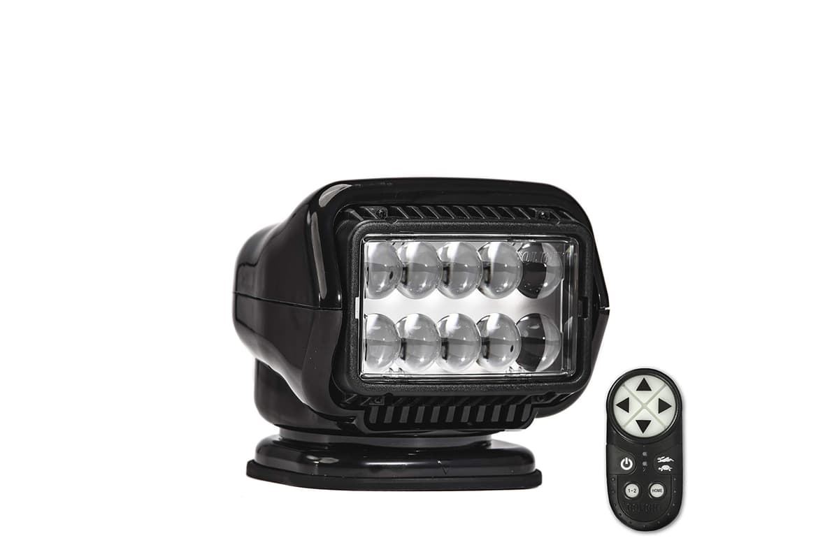 Golight 30515ST Stryker LED Montaje Magnético Control Remoto Inalámbrico Negro