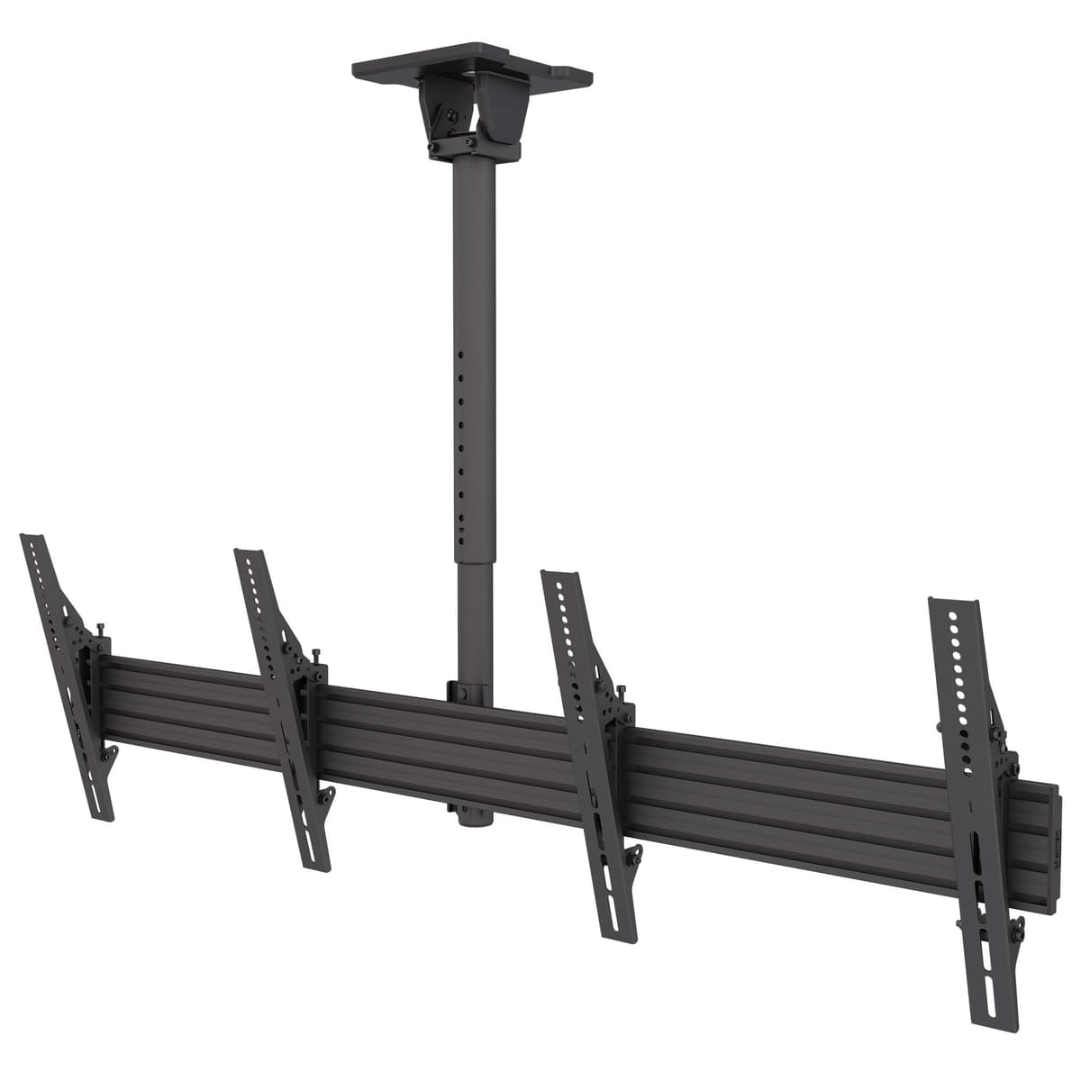Kanto MBC211T Sistema de montaje de techo para señalización digital 2 TVs 40"-60" negro