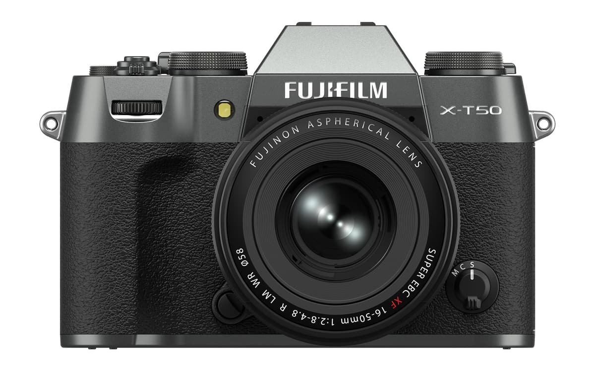 Cámara mirrorless Fujifilm X-T50 con lente XF16-50mmR LM WR - Charcoal Silver 16828686
